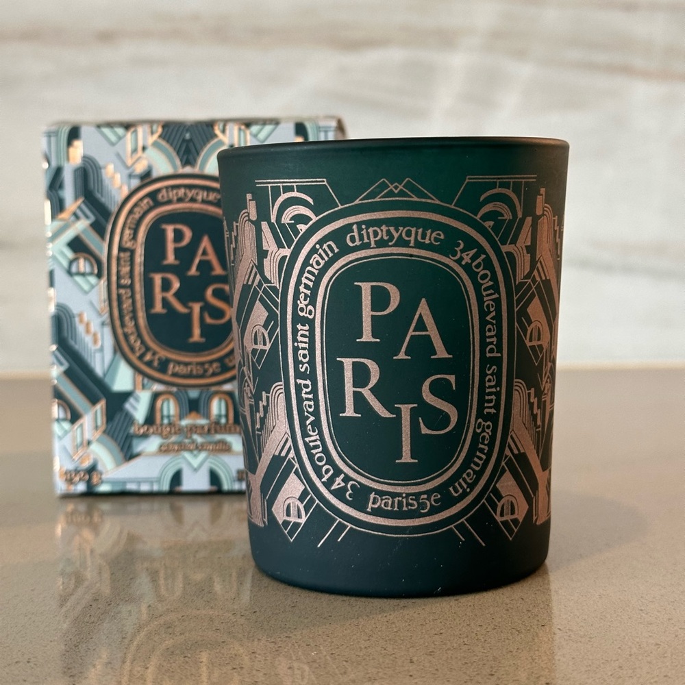 Paris cleaned jar and box